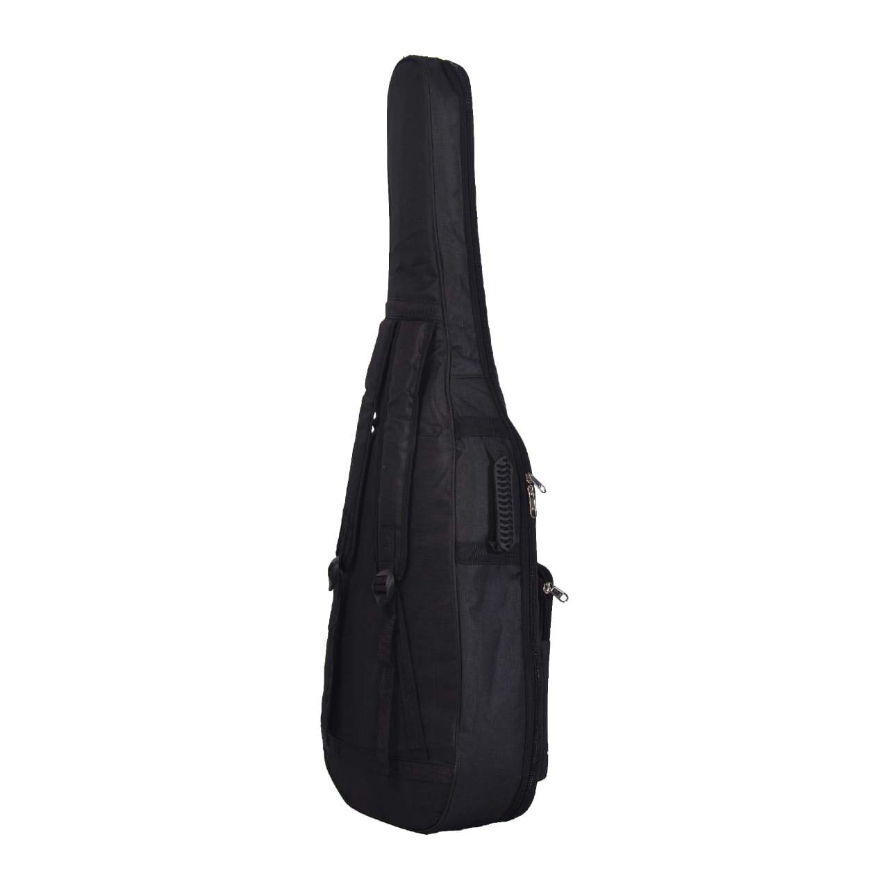 Yamaha FSX80C Black with Padded Bag String Belt Plectrum Combo Pack
