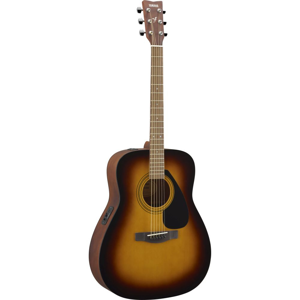 Yamaha FX280 Tobacco Brown Sunburst with Padded Bag String Belt Plectrum Combo Pack