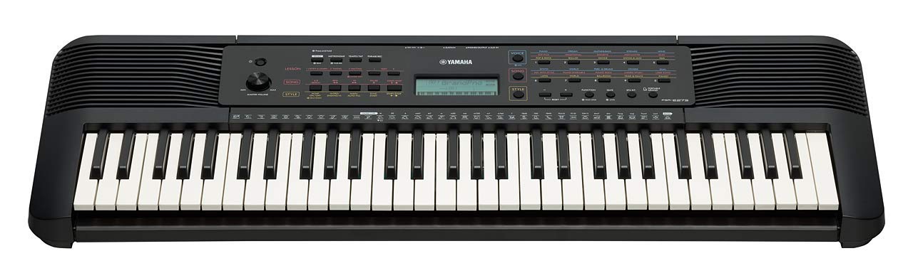 Yamaha PSR-E273 Portable Keyboard with Free Adapter Carry Bag Dust cover and Stand - Combo pack