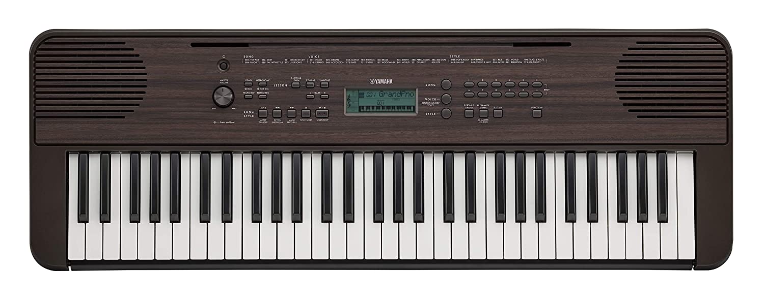 Yamaha PSR-E360DW 61-Key Expressive Touch Sensitive Portable Keyboard