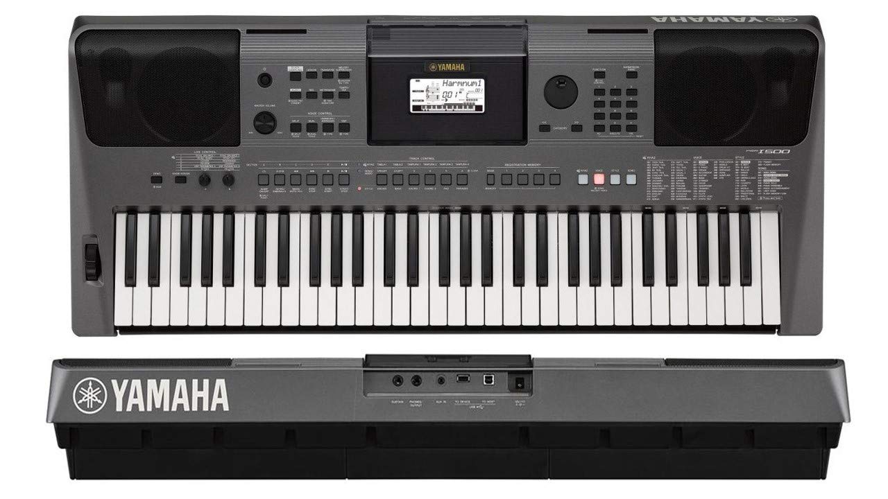 Yamaha PSR-I500 IN Portable Keyboard With free Adapter Padded Carry Bag and Dust cover - Combo Pack