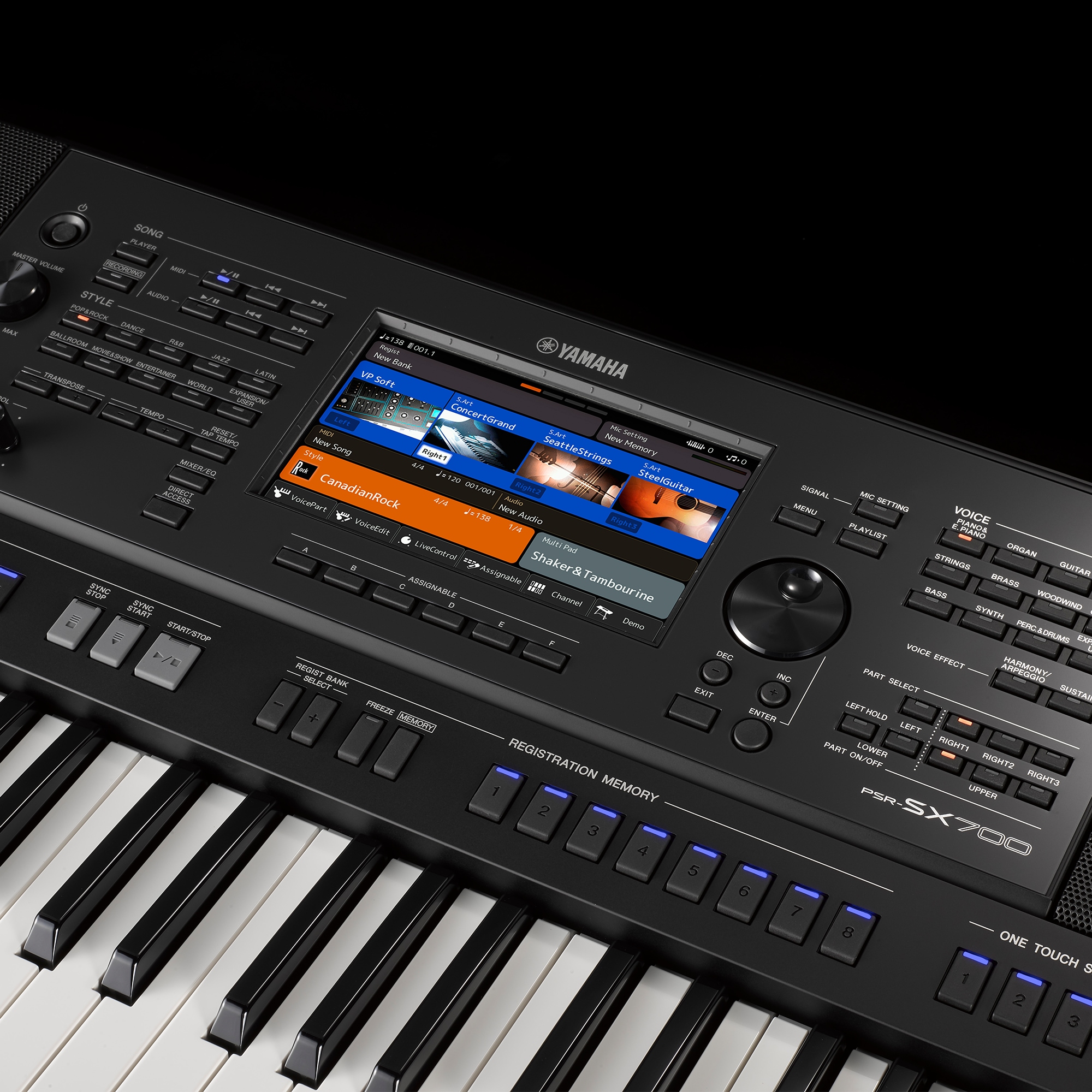 YAMAHA PSR-SX700 Mid-Level Arranger Keyboard Digital workstation