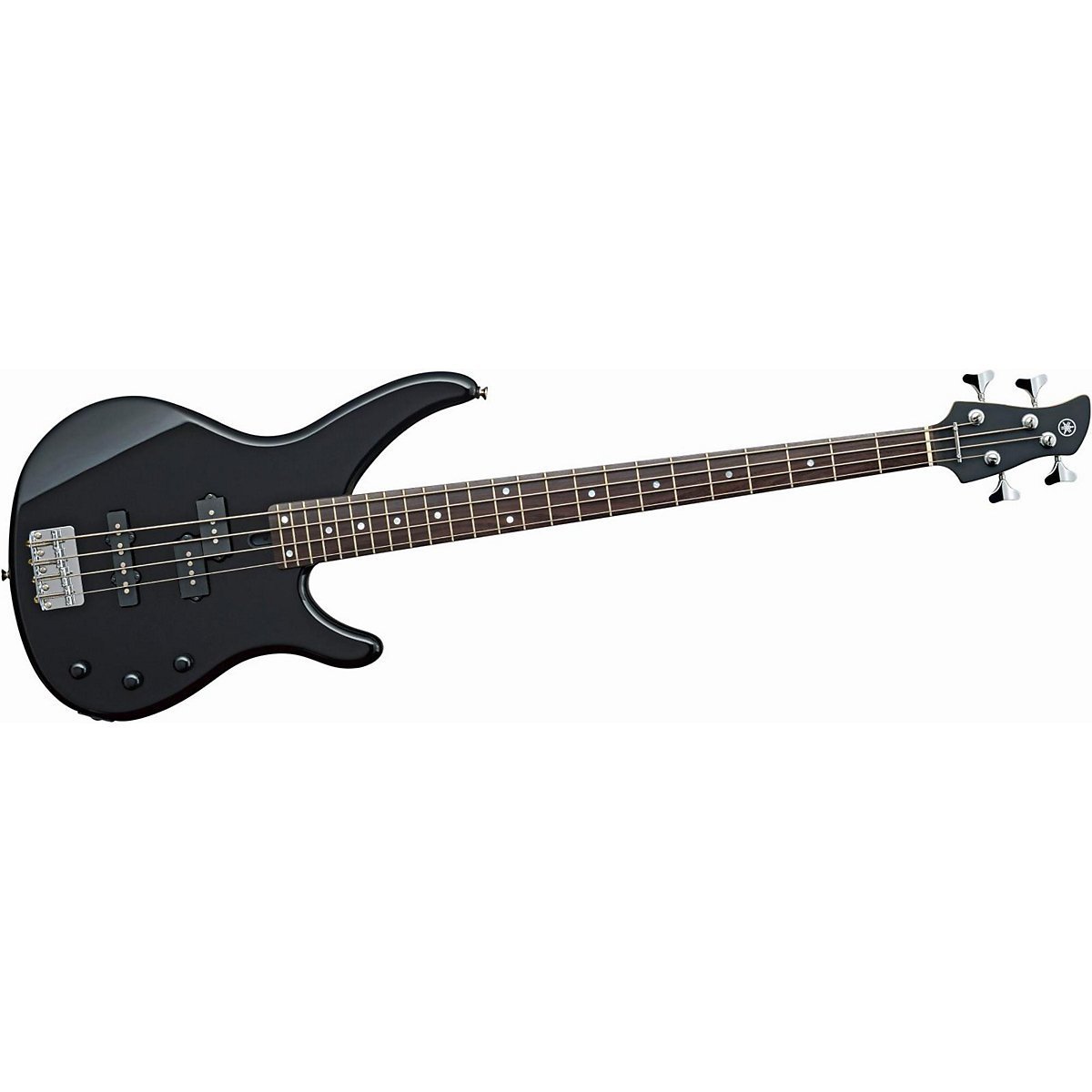 Yamaha TRBX174 Electric Bass Guitar Black With Padded Bag String Set Belt and Plectrums