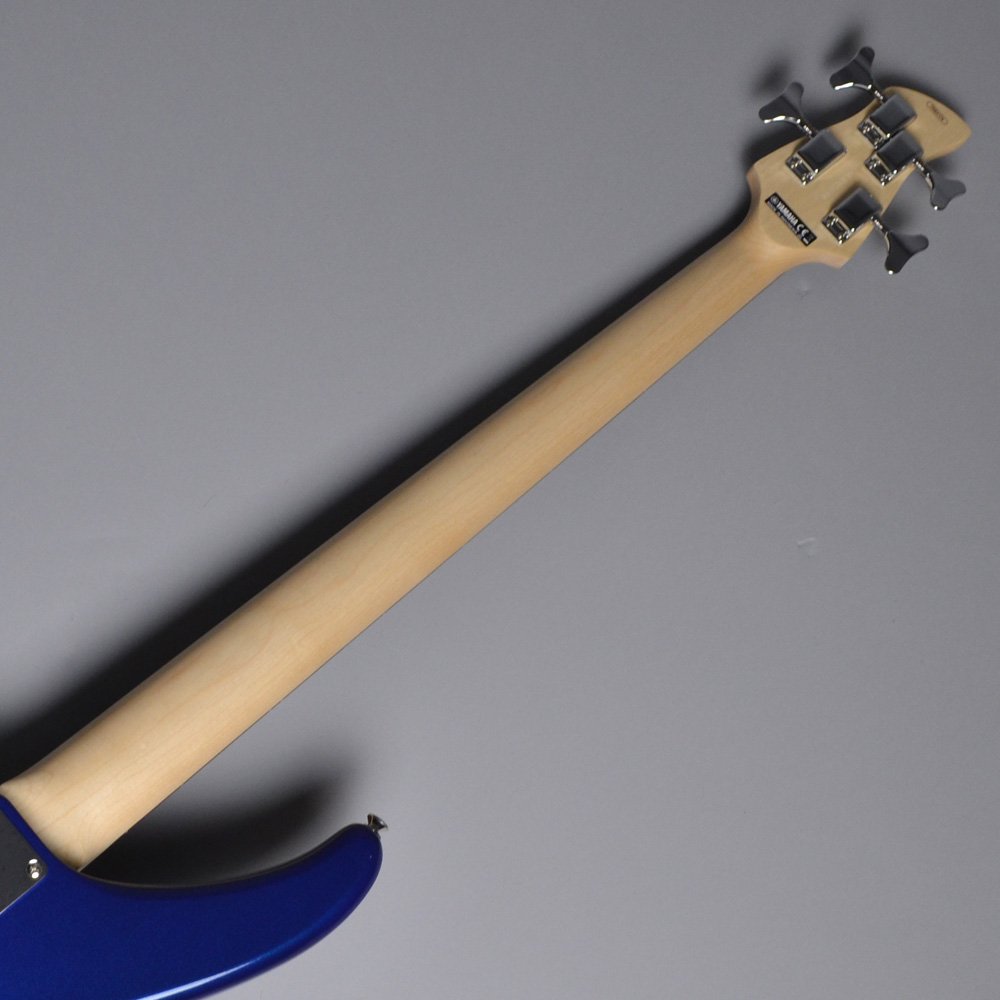 Yamaha TRBX174 4-String Electric Bass Guitar - Dark Blue Metallic With Belt String Set Padded bag and Picks