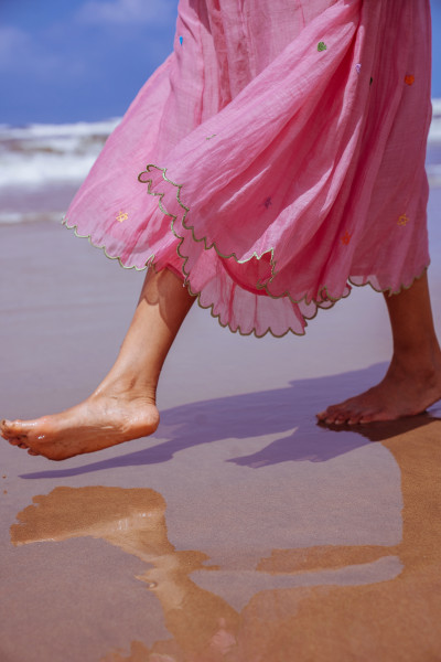 Soft Distance Dress - Bubblegum Pink