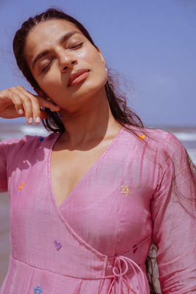 Soft Distance Dress - Bubblegum Pink