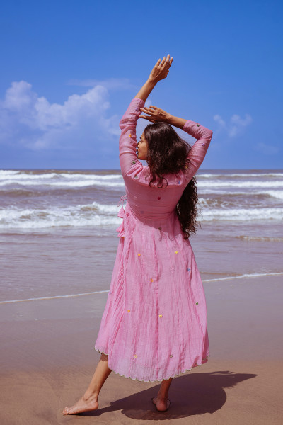 Soft Distance Dress - Bubblegum Pink