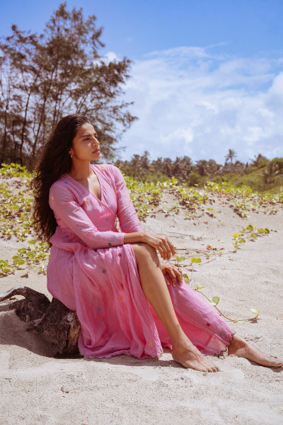 Soft Distance Dress - Bubblegum Pink