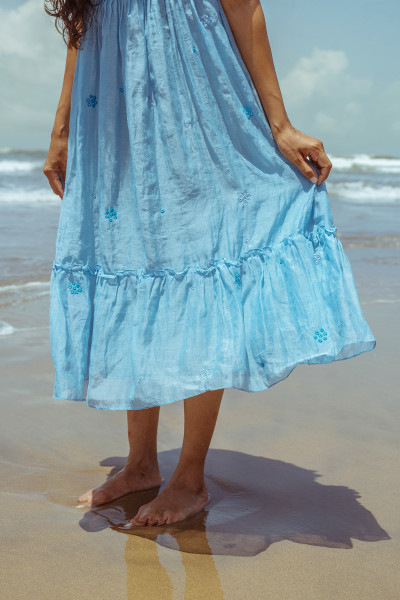 Blue Hour Dress - Ice Blue
