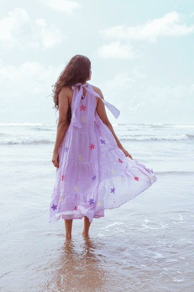 Slow Bloom Dress - Lavender