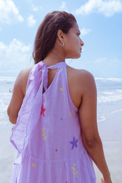 Slow Bloom Dress - Lavender