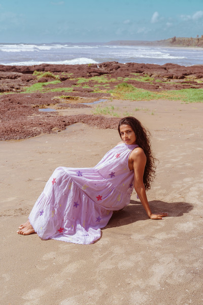 Slow Bloom Dress - Lavender