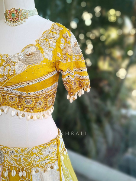 Utsaah Floral Multicolor Lehenga Set