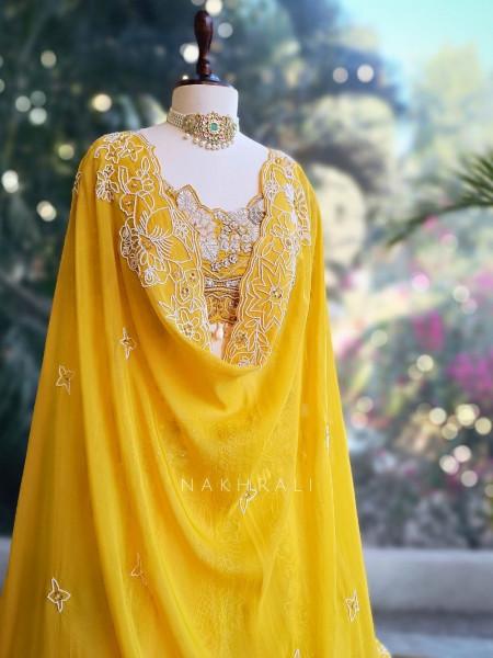 Utsaah Floral Multicolor Lehenga Set