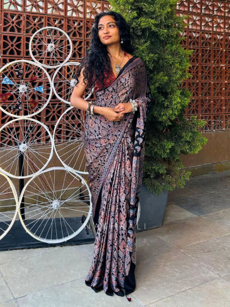 Shalini Chanderi Silk Saree