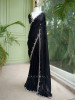 Skyline Black Saree with Running Blouse