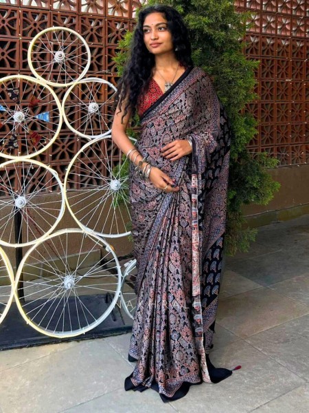 Shalini Chanderi Silk Saree