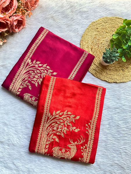 Vriksha Wine Utsav Woven Dress Material