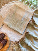 Reeva Dress Fawn Material with Sequin Handwork