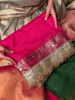 Begum-e-Aftab Magenta Tissue Organza Silk Saree