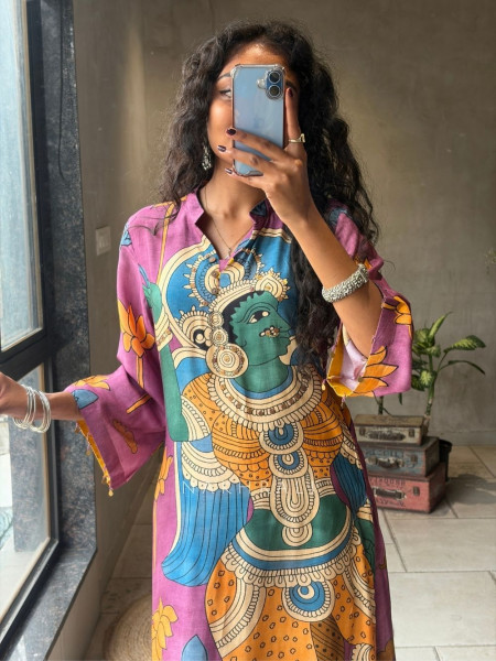 Rangrekha Purple Pant Kurta Set