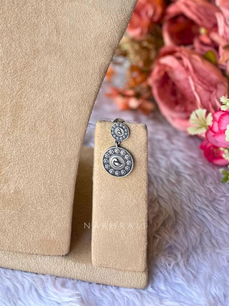 Nomad Oxidised  Necklace Set