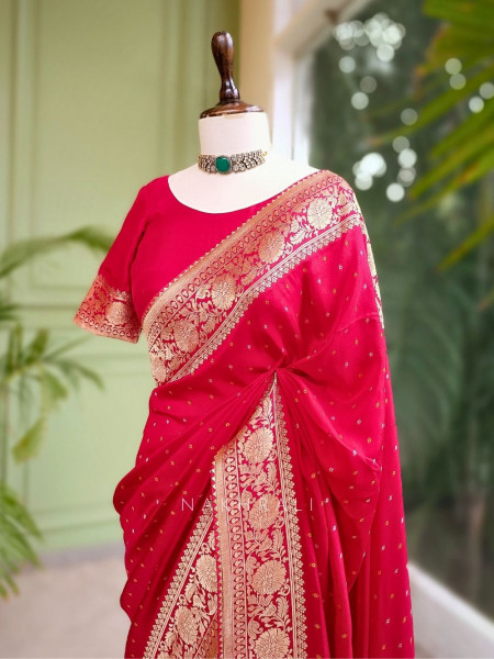 Rajyashree Silk Saree with Brocade Weave