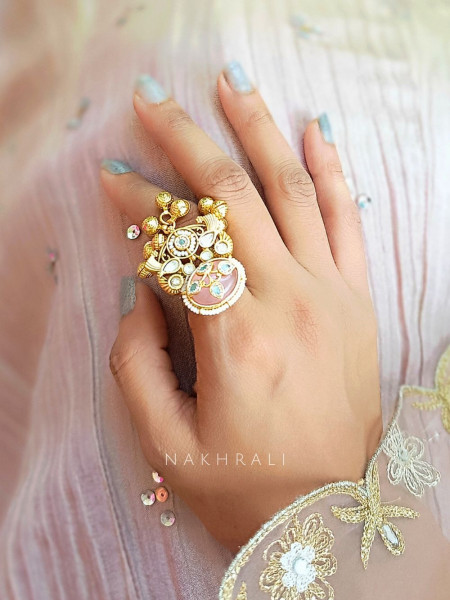Arya Antique Statement Ring