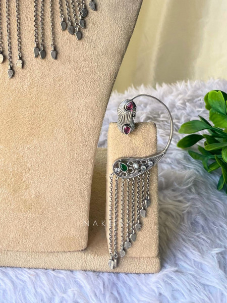 Aura Multicolour Statement Necklace Set