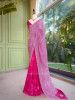 Noorani Bandhan Magenta Georgette Saree