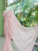 Mira Blossom Pink Saree With Sequin Embroidery