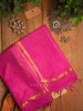 Malini Magenta Kota Doria Saree