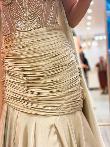 Astraea Night Glam Corset Lehenga Set