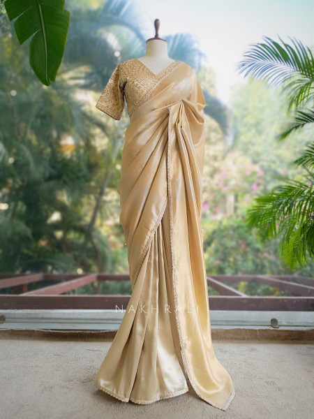 Breeze Elara Saree With Readymade Blouse
