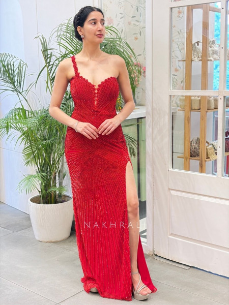 Valentine Velvet Gown