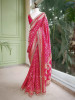 Lavanya Magenta Heritage Saree
