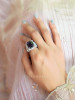 Eternal Royale Purple Statement Ring