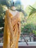 Mirev Merrigold Zari Weaved Saree with Beads Sequin Embroidery