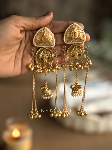 Elaris Yellow Heritage Drop Earrings