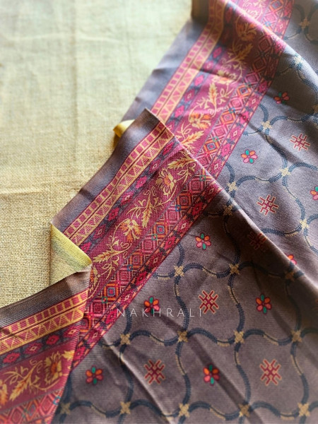 Winter Weaves Grey Woolen Suit Set