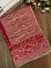 Bhavika Magenta Bandhani Saree with Zari Weave