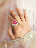 Eternal Royale Red Statement Ring