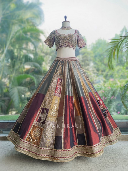 Regalia Maroon Bridal Lehenga