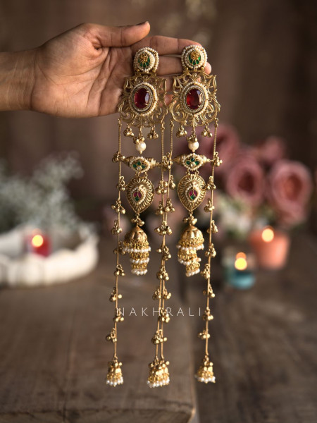 Zareen Noor Kashmiri Jhumka Earrings