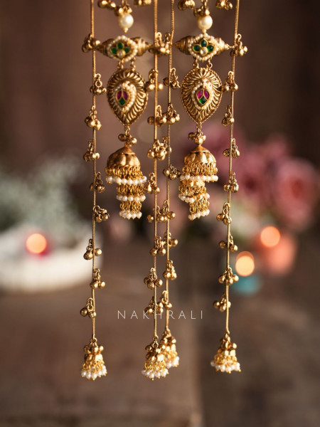 Zareen Noor Kashmiri Jhumka Earrings