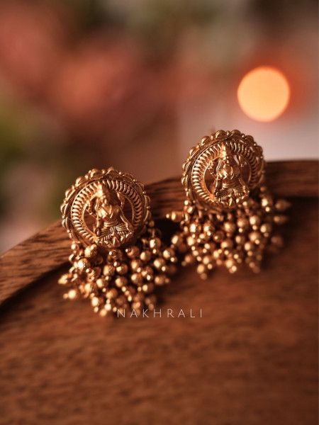 Devika Antique Temple Necklace Set