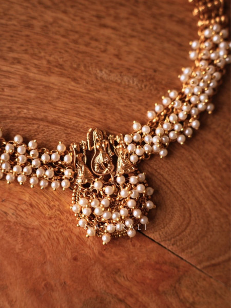 Pratima Temple Necklace Set