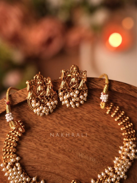 Pratima Temple Necklace Set