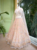 Aurelia Gold Net Lehenga with Beads &amp; Sequin Embroidery