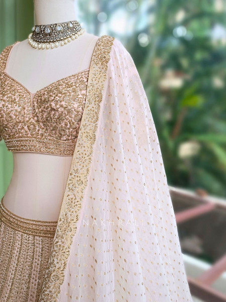 Padma Pink Lehenga Set – Detailed Embroidery & Sequin Work